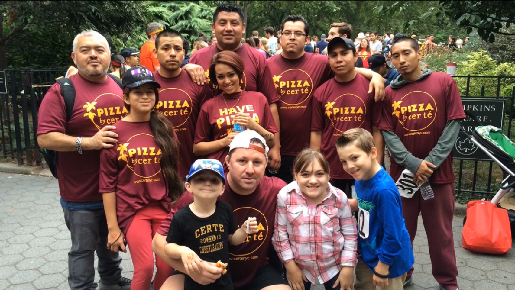 NYC Pizza Run.Entire Team